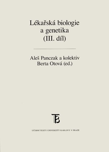 Obálka knihy Lékařská biologie a genetika (III. díl)