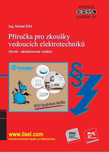 Obálka knihy Příručka pro zkoušky vedoucích elektrotechniků
