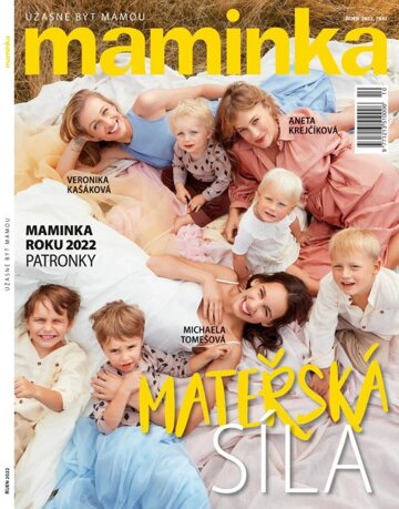 Obálka e-magazínu Maminka 10/2022