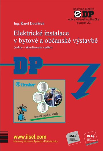 Obálka knihy Elektrické instalace v bytové a občanské výstavbě (sedmé – aktualizované vydání)