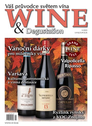 Obálka e-magazínu Wine and Degustation 11/2023