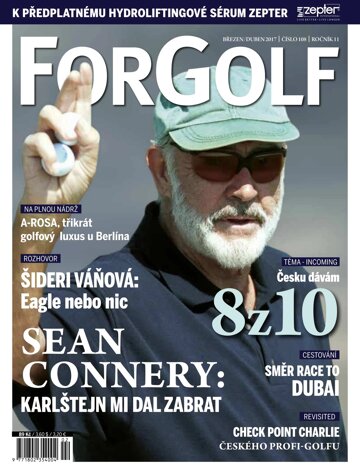 Obálka e-magazínu ForGolf 4/2017