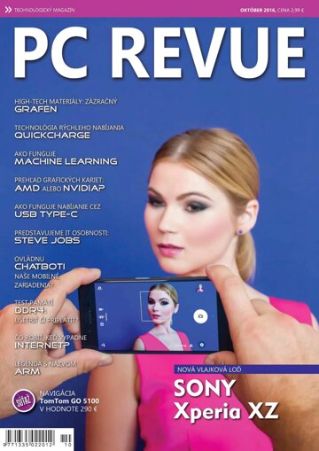 Obálka e-magazínu PC REVUE 10/2016