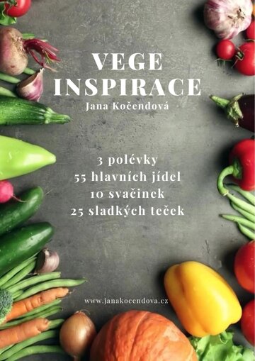 Obálka knihy Kuchařka - Vege inspirace