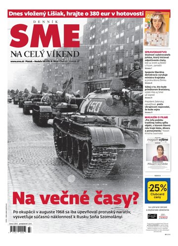 Obálka e-magazínu SME 19-8-2022