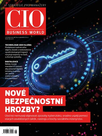 Obálka e-magazínu CIO Business World 6/2023
