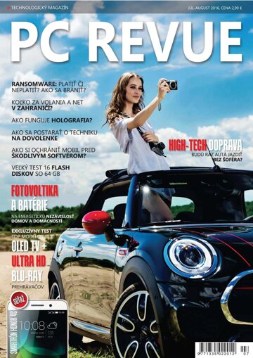 Obálka e-magazínu PC REVUE 7-8/2016