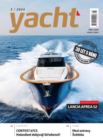 Obálka e-magazínu Yacht 3/2024