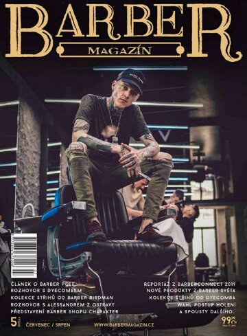 Obálka e-magazínu Barber magazín - 07-08/2019