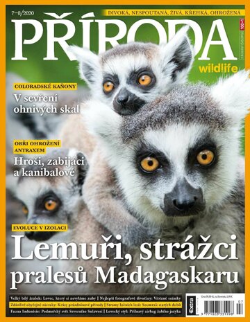 Obálka e-magazínu Příroda 7-8/2020