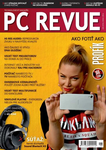 Obálka e-magazínu PC REVUE 6/2016