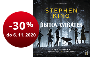 King, Bradbury, Karika.  Dotvořte si halloweenskou atmosféru poslechem napínavých audioknih se slevou až 50 %