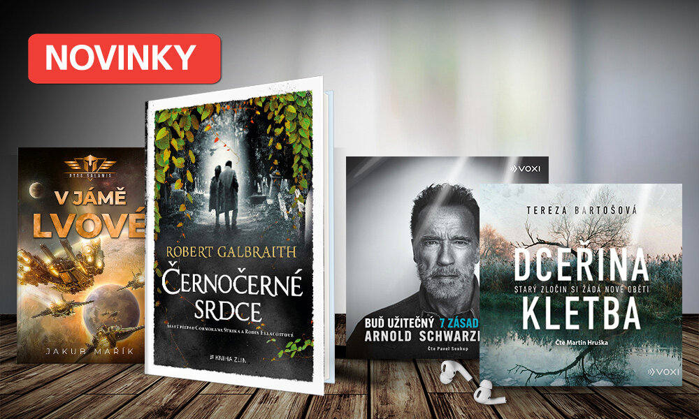 Sci-fi, romantika i thrillery. Nové bestsellery, které vás nepustí