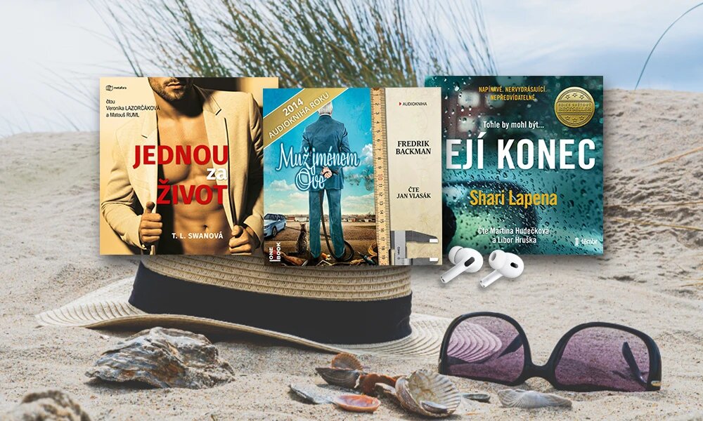 🎧 Od Cimrmana po Bridgertony: Nalaďte se na léto s audioknihami o 30 % levněji
