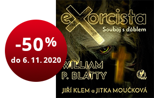 King, Bradbury, Karika.  Dotvořte si halloweenskou atmosféru poslechem napínavých audioknih se slevou až 50 %