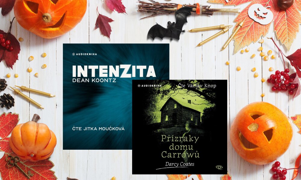 🎧 Od strašidelných domů po skotské hrady. Audioknihy v halloweenské slevě až 50 %