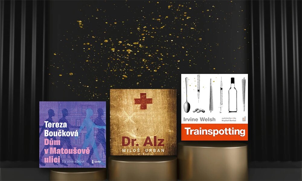 🎧 Vítězové Audioknihy roku 2024: Hvězdy, hlasy a příběhy, co vás dostanou
