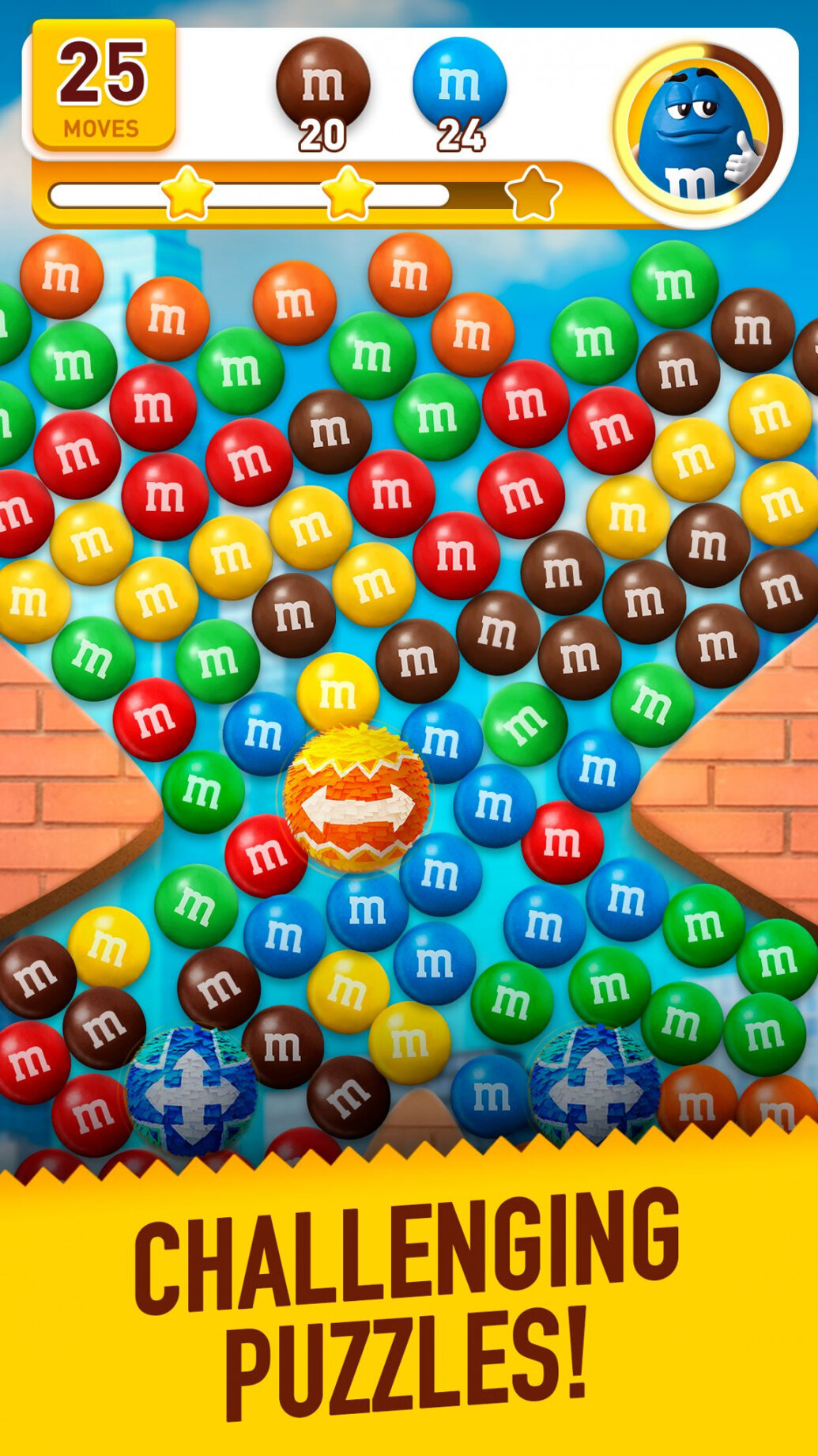 Barevné bonbony M&M’s hlavní hvězdou nové logické a nenáročné hry
