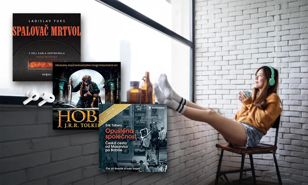 🎧 Foglar, Tolkien, Sapkowski a Christie v akci - audioknihy se slevou až 50 %