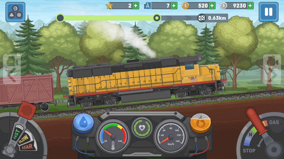 Ve hře Train Simulator 2 máte za úkol postavit ekonomiku znovu na koleje