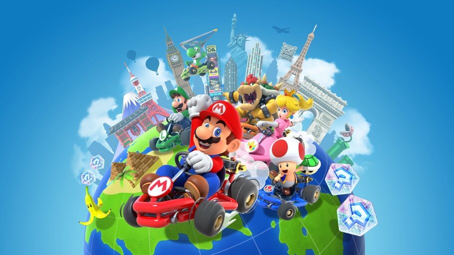 Online závody motokár Mario Kart Tour se otevírají všem. Jsou zdarma!