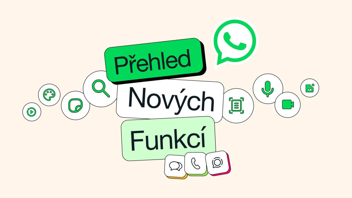 WhatsApp přidává překlady zpráv, pohyblivé fotky i kreativní nástroje s umělou inteligencí