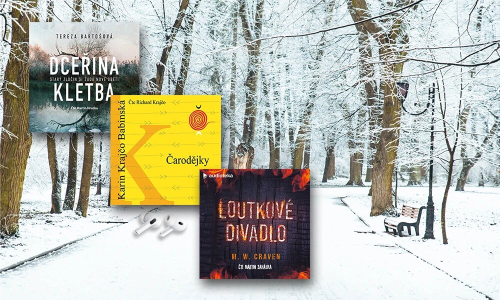 🎧 Lednový restart s audioknihou: poslouchejte o 30 % levněji
