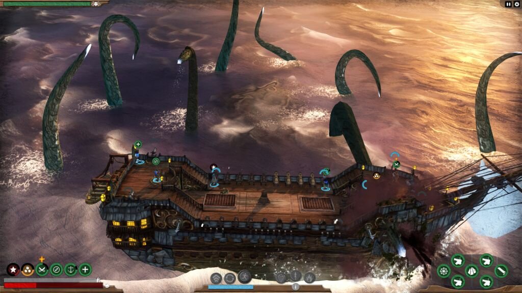 Pirátský simulátor Abandon Ship nabízí fantasy prostředí s nestvůrami