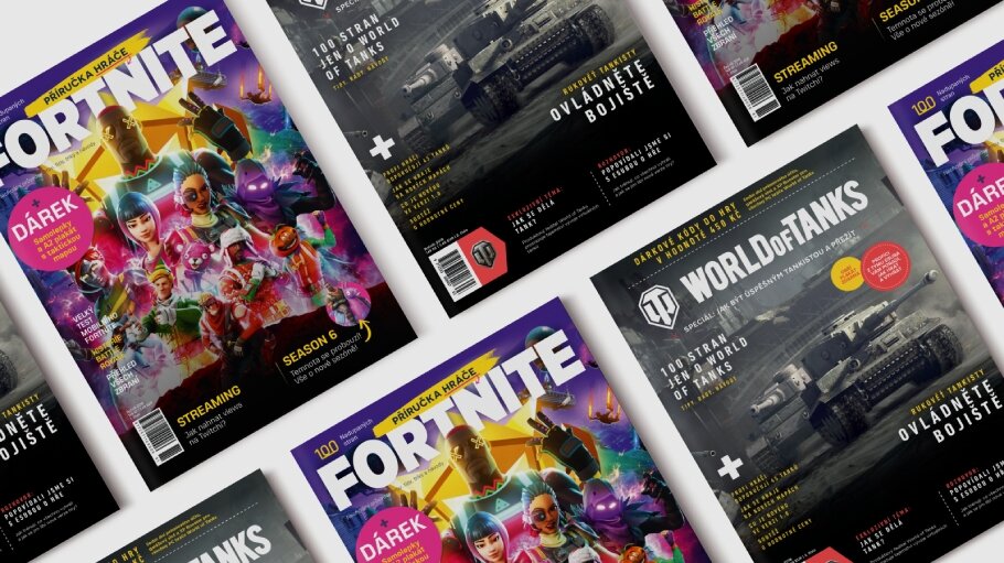 Herní čtení na dlouhé zimní večery: Fortnite, PlayStation a World of Tanks