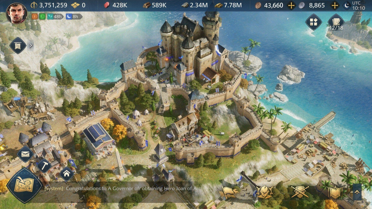 Budování impéria a strategické bitvy ve hře Age of Empires Mobile