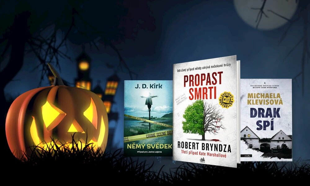 📖 Bestsellerové hody na Halloweena: Kepler, Adler-Olsen i Lapena se slevou až 50 %