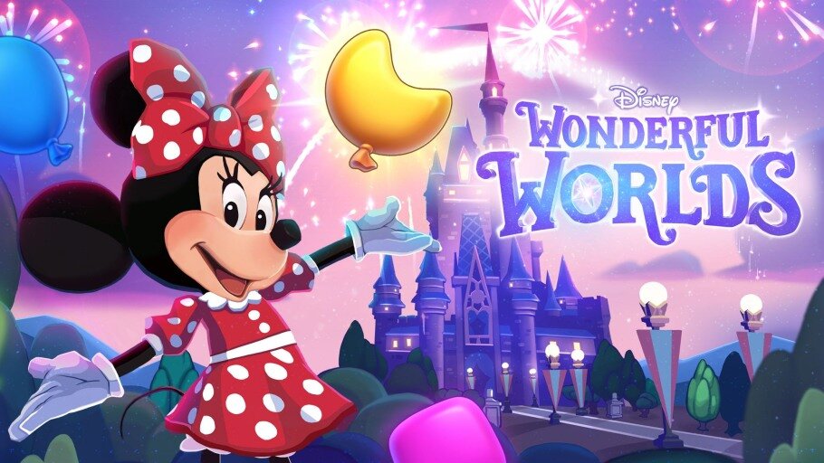 Disney Wonderfull Worlds kombinuje puzzle a stavění zábavního parku