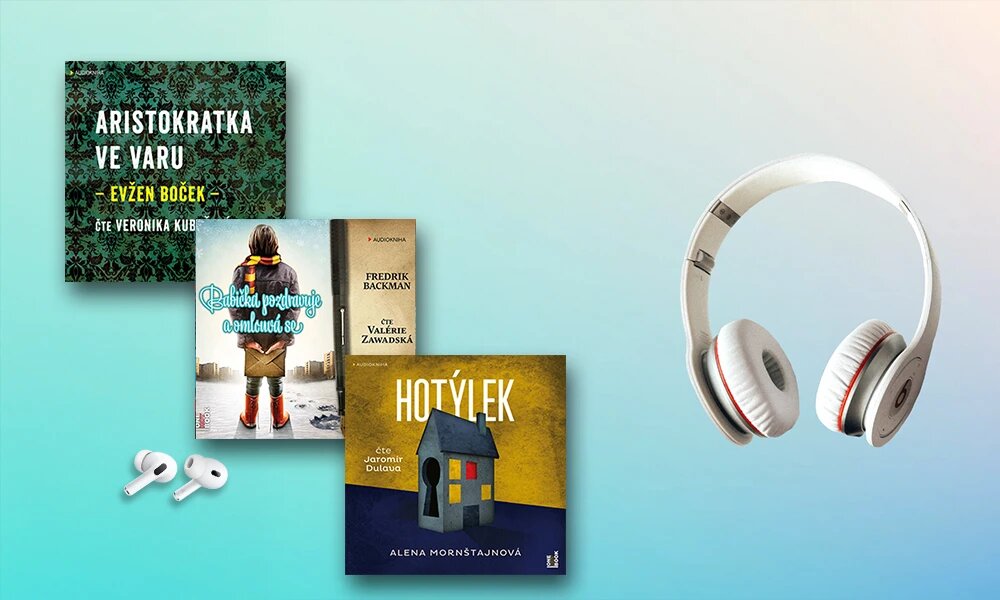🎧 Od zámků plných šílenství po paralelní světy - 5 audioknih se slevou 30 %