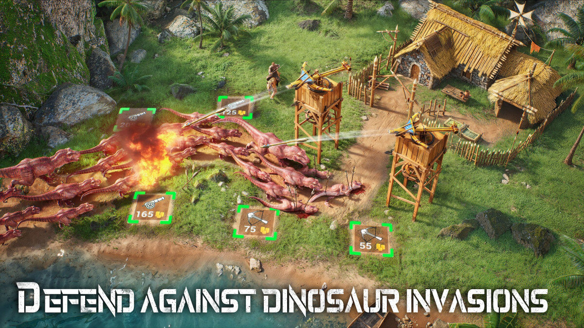 Jurassic War Survival nabídne budování tábora i přežívání v nebezpečném světě