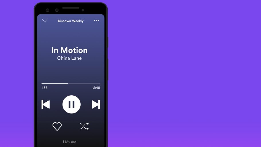Spotify má nový mód pro řidiče, který usnadňuje ovládání přehrávače