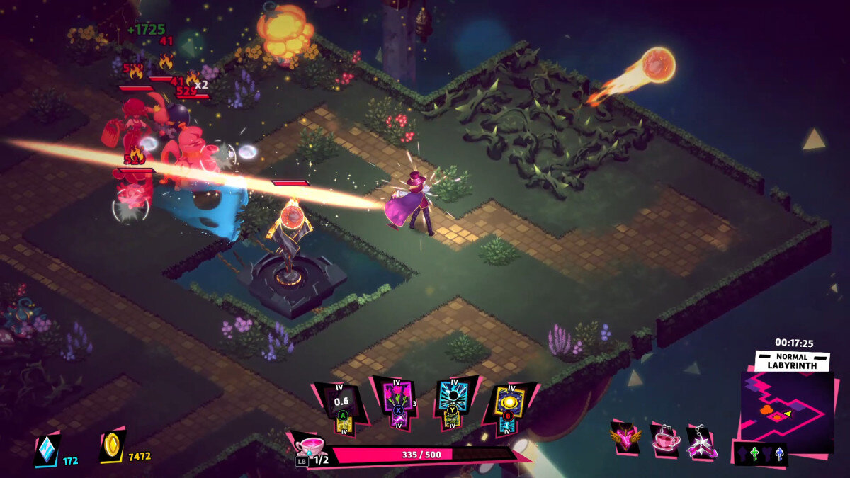 Dandy Ace nabízí magii, karetní komba a neustále se měnící hrad