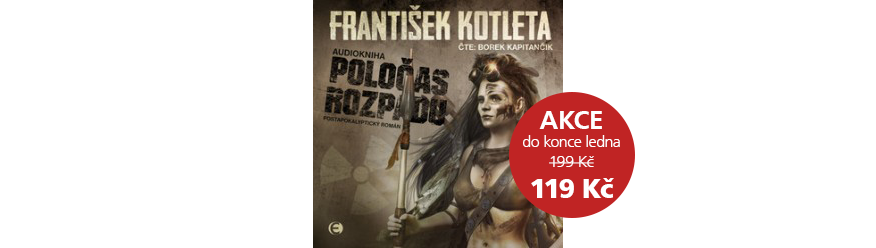 Kotleta, Adams a Glukhovsky. Nejstahovanější sci-fi audioknihy roku 2018 se slevou až 50 %.