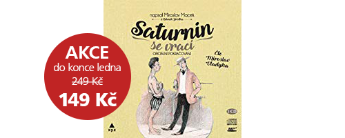 Saturnin, Třeštíková nebo Hawking! 8 audioknižních bestsellerů roku 2018 se slevou až 40 %