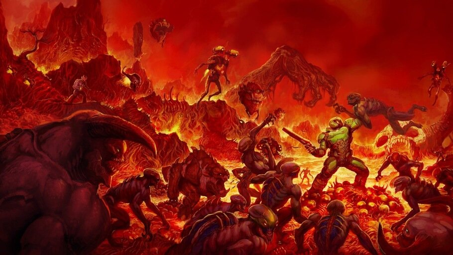 Král stříleček Doom vychází na mobilech! Včetně bonusů