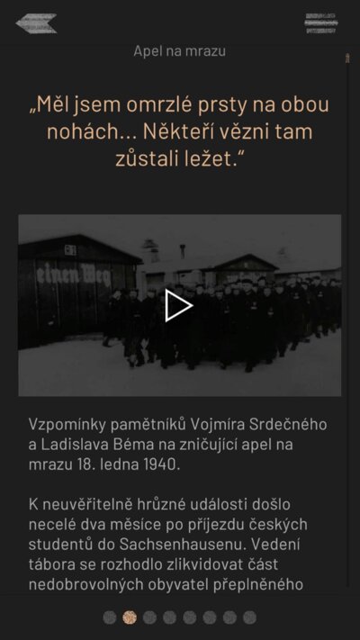 Adventura Train to Sachsenhausen se ponořila do temnějších let naší historie