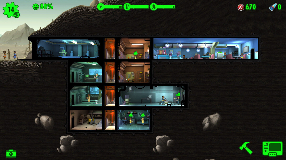 Fallout Shelter slaví 10 let. U této příležitosti rozdává dárky