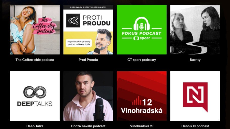 Spotify chce nabízet více podcastů