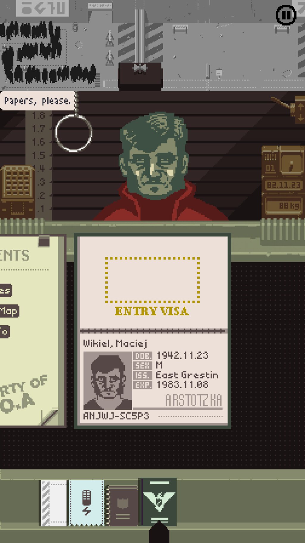 Počítačový hit Papers, Please s vynikajícím příběhem míří na telefony