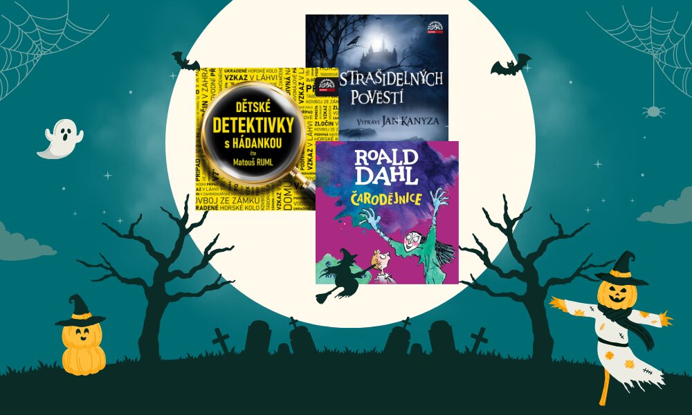 🎧 Strašidelně výhodný Halloween: Mornštajnová, Bryndza i Flynnová se slevou až 50 %