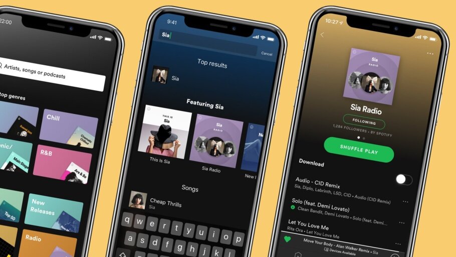 Spotify Premium v novém. Je chytřejší a přehlednější