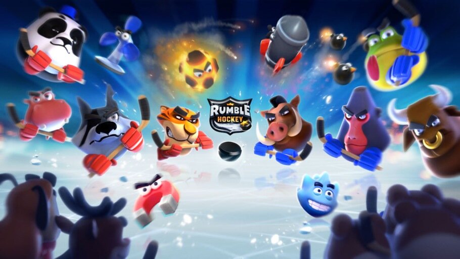 Rumble Hockey vyměnil hráče za zvířata a vznikl z toho nejlepší hokej na mobilu