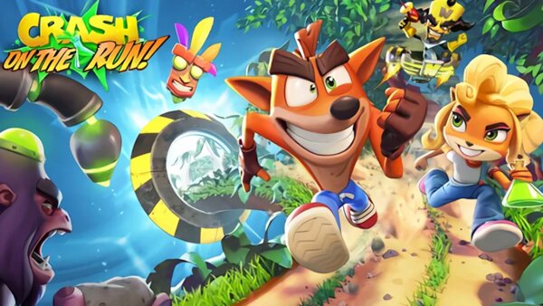 Oblíbený vačnatec Crash Bandicoot na mobilech doskákal