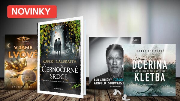 Sedmilhářky, Nesbø i King. Nová várka audioknih se slevou 30 %