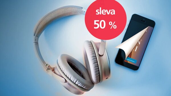 Nový audioknižní bestseller se slevou 50 % na vás čeká v aplikaci O2 Knihovna.