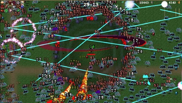 Vampire Survivors vás vyzývá k překonání vln nepřátel